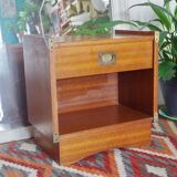 Table de chevet marine de bateau vintage 70's