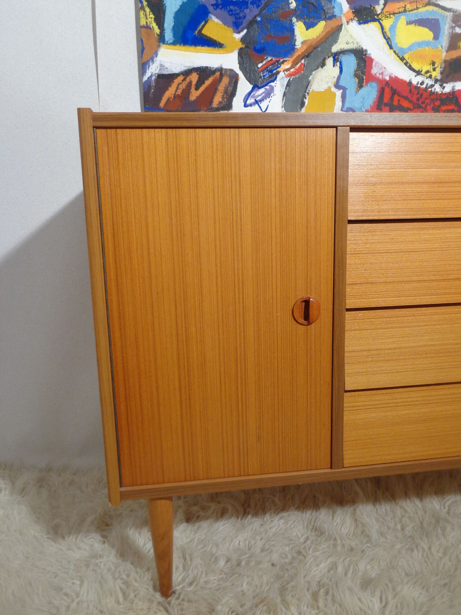 Scandinavian vintage dresser from the 60s