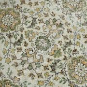6x10 Brown & Beige Floral Pattern Vintage Rug, 196x325Cm