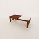 Mid-century slat bench, The Netherlands 1950's