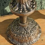 Pair of silver candle holders