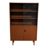 Vintage Scandinavian design display cabinet