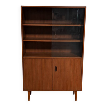 Vintage Scandinavian design display cabinet