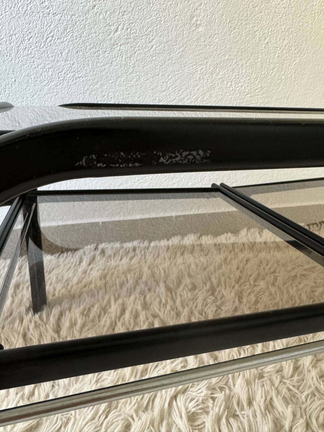 Table basse extensible design Memphis années 80