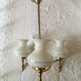 Romantic 3-branch chandelier