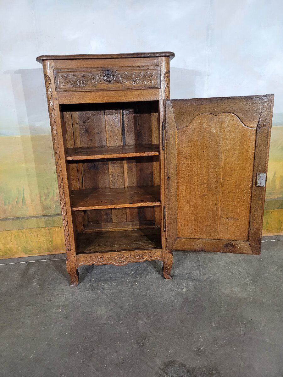 Large Norman jam cabinet in oak