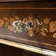 Middle table in rosewood veneer, Napoléon III period – 2nd half of the 19th century.