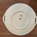 Ancien plat à tarte en porcelaine de digoin sarreguemines