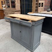 Louis Philippe buffet in grey patina