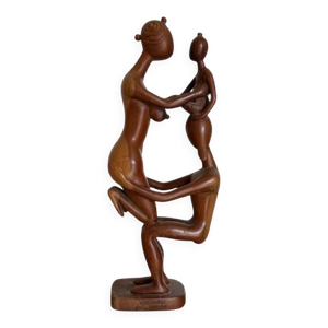 Sculpture originale W. - famille