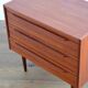 Commode scandinave teck vintage 1960s