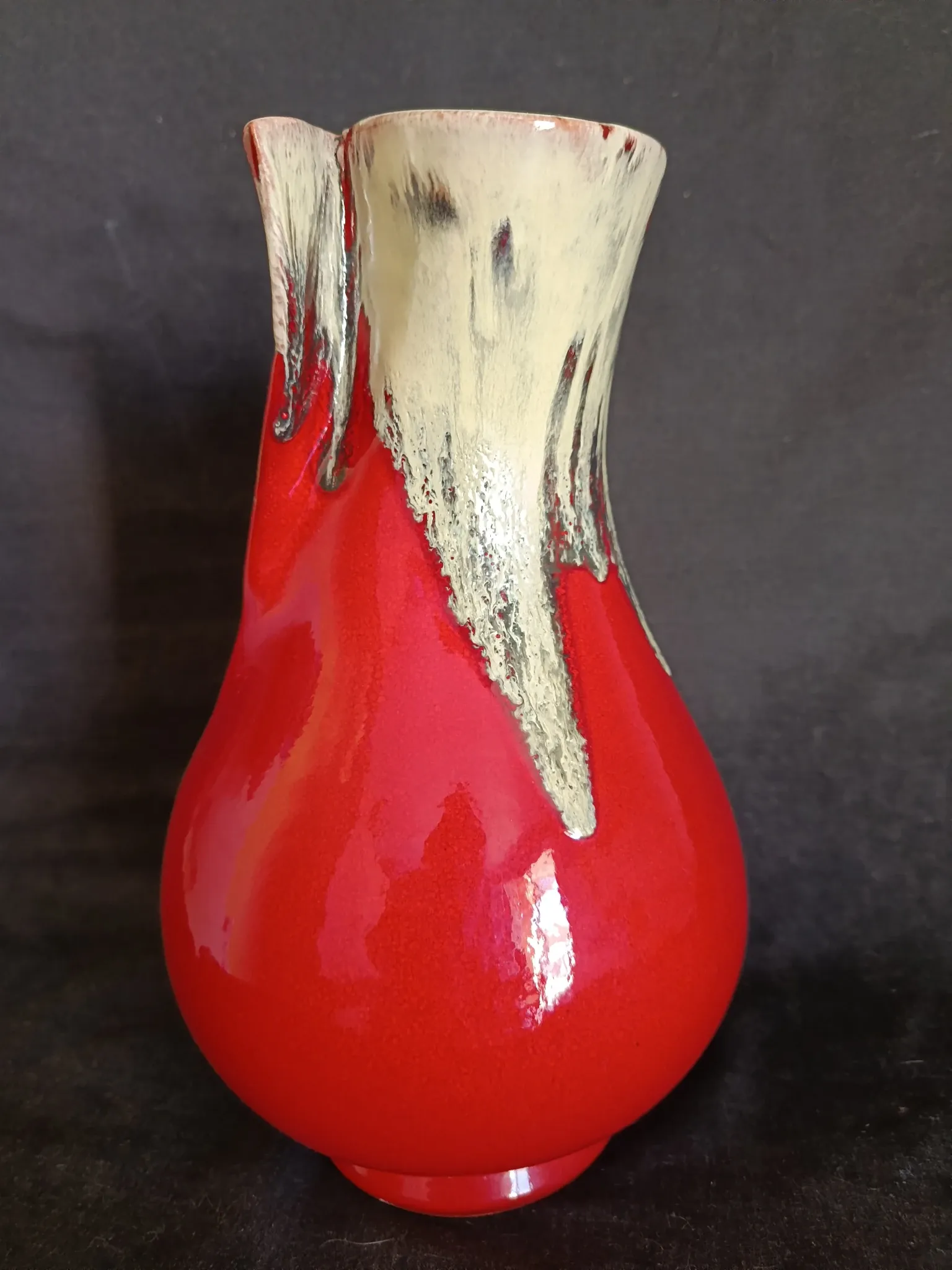 Vase Art Déco en céramique, par Manuel Garcia Arroyo