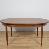 Mid-century modern teak oval dining table from G-Plan, United Kingdom, 1960s