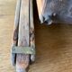 Old collapsible wooden painter's easel