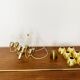 Chandelier en laiton par Hans Agne Jakobsson