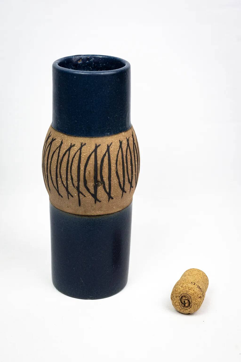 Lisa Larson – Glazed stoneware vase, Gustavsberg, Sweden, 1960s