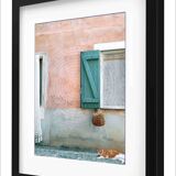 -Blue Shutters- Signed Art Photograph