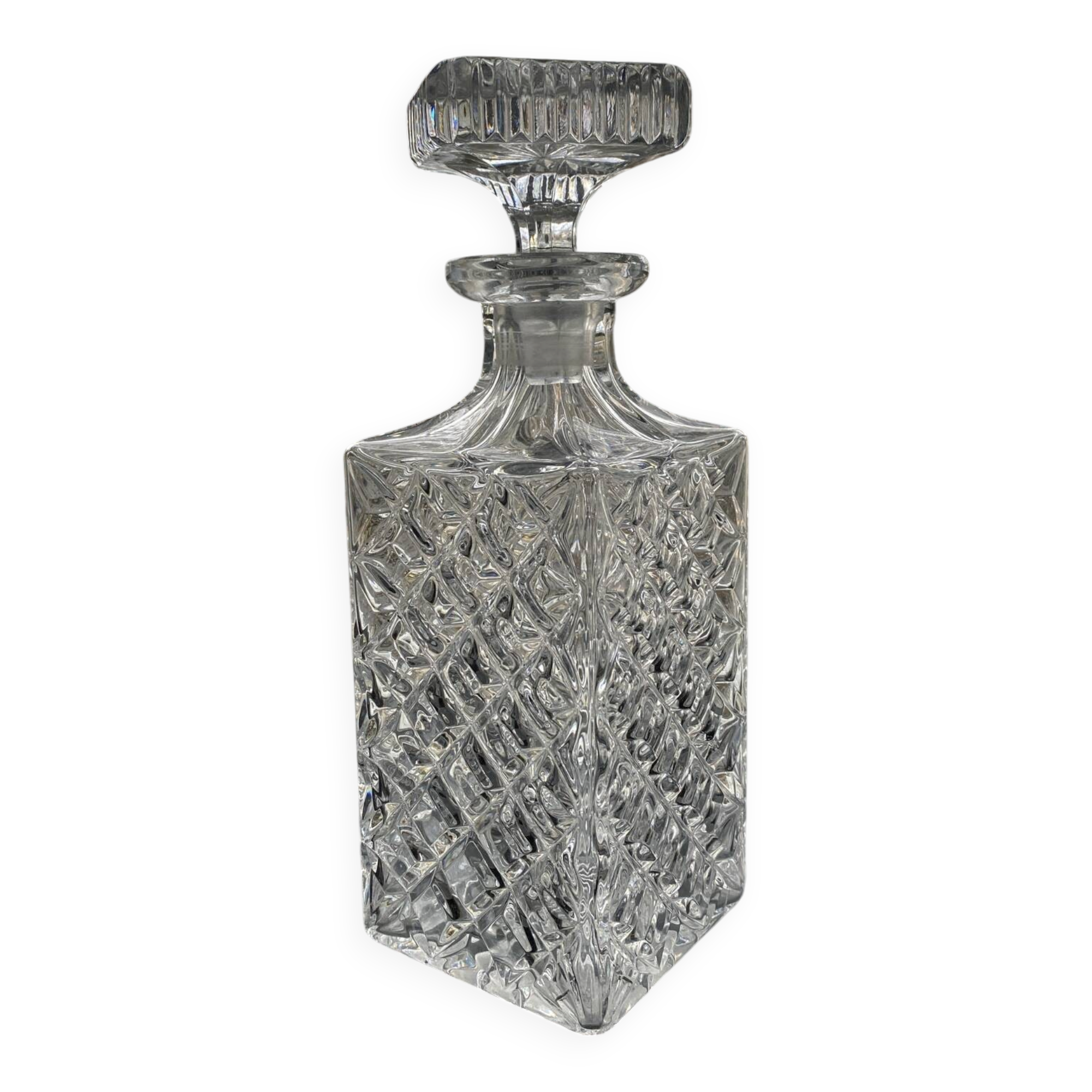 Vintage crystal carafe