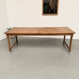 Table de ferme en hêtre XL