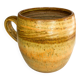 Vintage stoneware cup from the Abbey of Fontgombault.