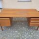 Mid-Century Teak Desk from Gv Møbler, 1960s