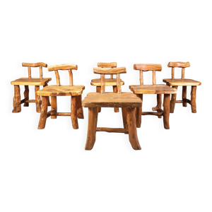 ensemble de 6 chaises