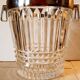 Seau à champagne en cristal et inox