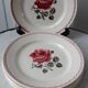 Set of 6 flat plates Badonviller years 30-40