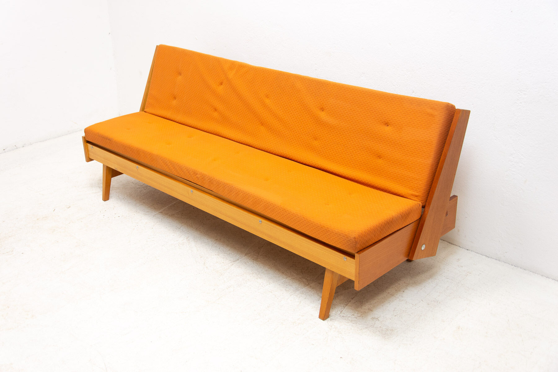 Mid century folding sofabed, 1960´s, Czechoslovakia