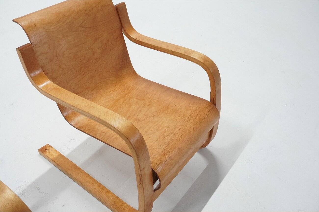 Cantilever Nr. 31 Lounge Chairs by Alvar Aalto, 1930s