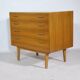 Commode scandinave en teck, années 1960