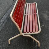 Foldable vintage garden bench