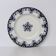 Hollow Plate in Earthenware - "Rouen Style" Decor - JVB Brand - Late 19th Century