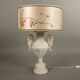 Antique table lamp in alabaster, Italy, 20th century.