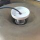 Italian brass wall lamp, diam. 39 cm