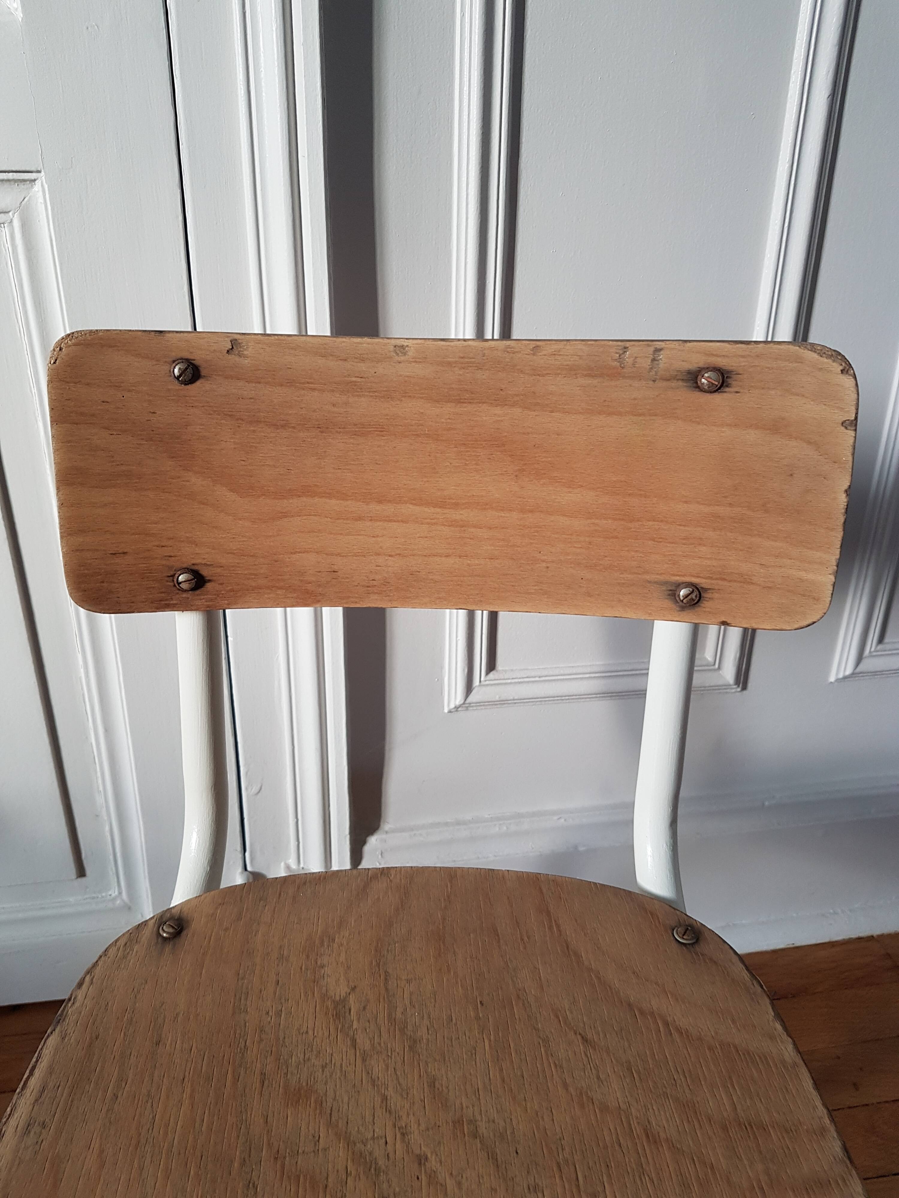 Vintage school chair