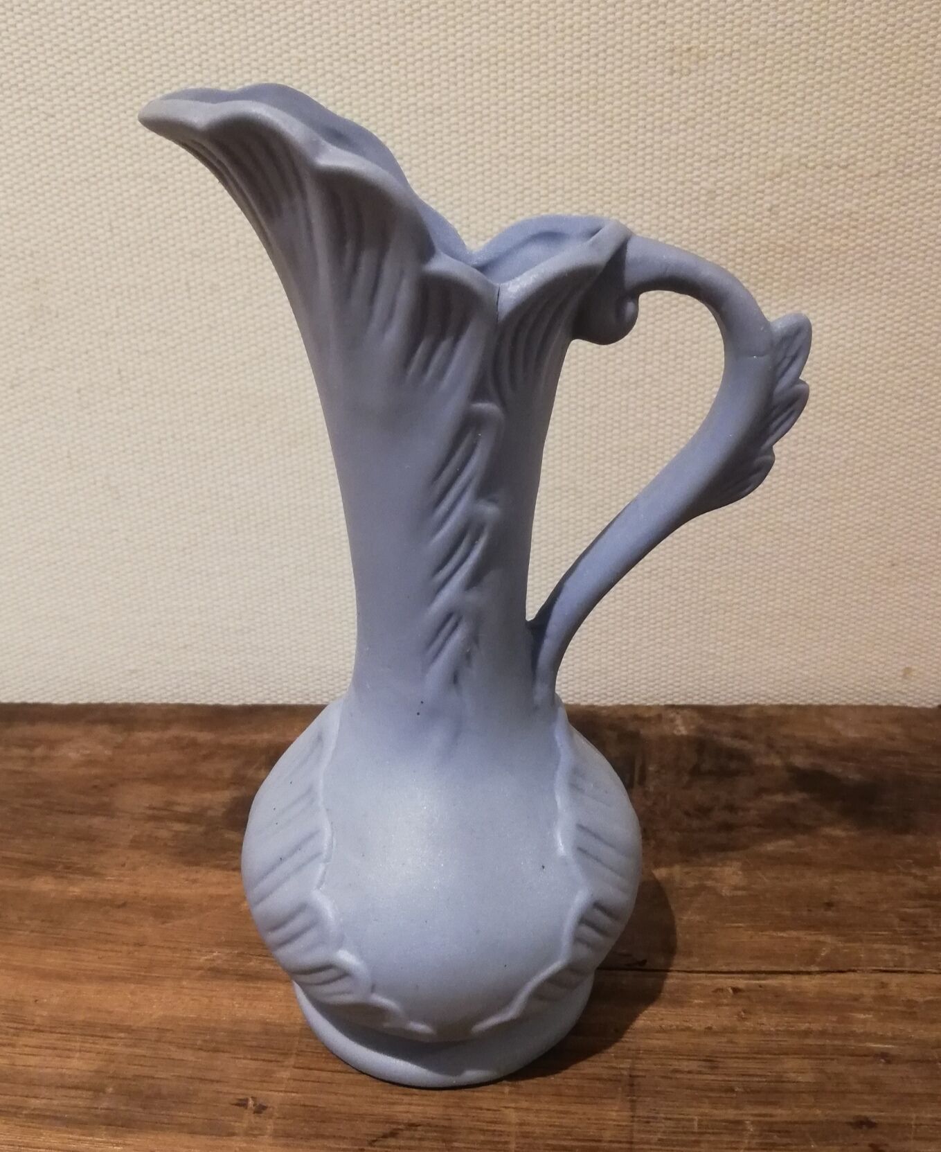 Biscuit ewer vase