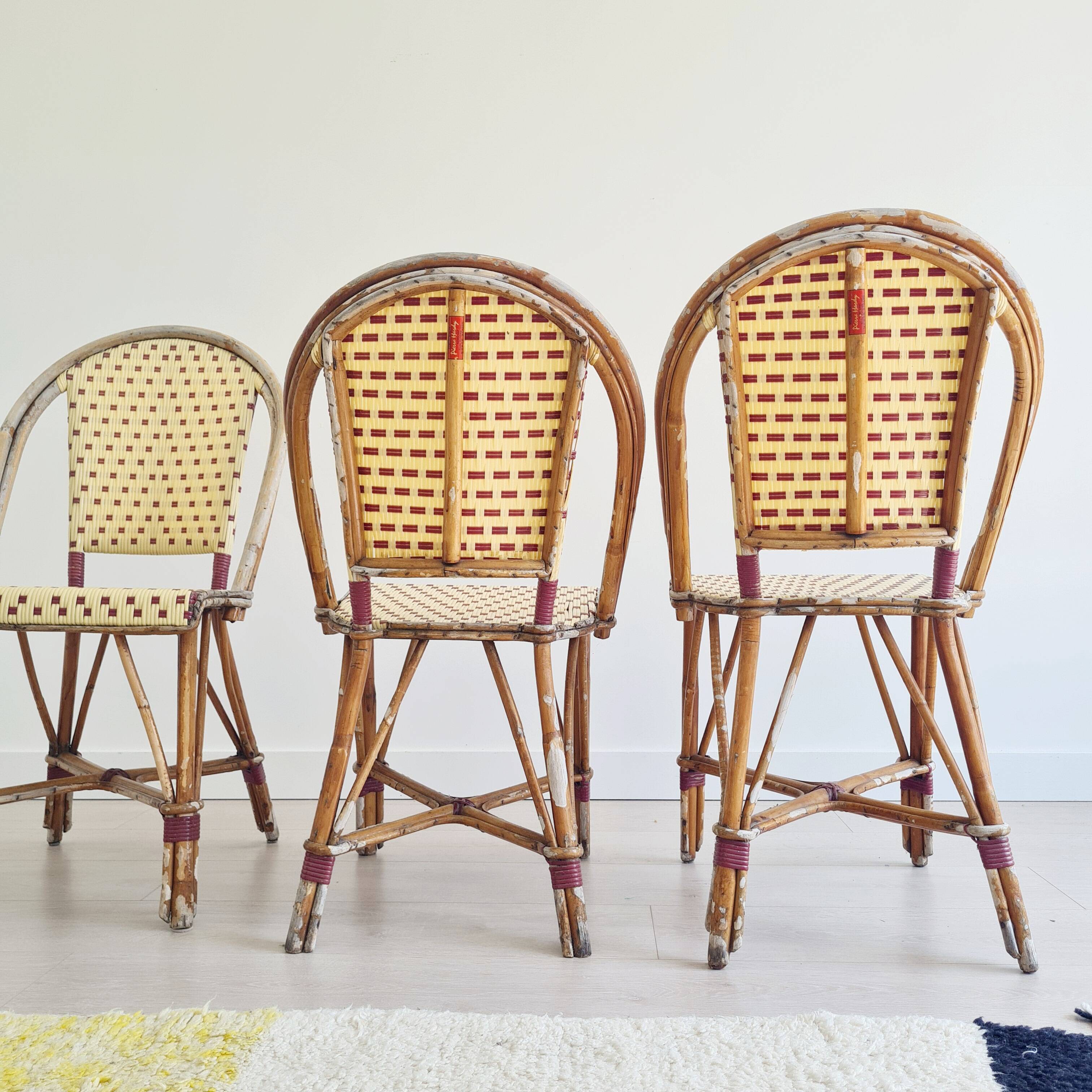 Hardy rattan bistro chairs