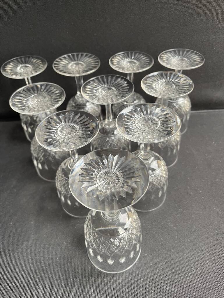 10 Baccarat port glasses size 5475