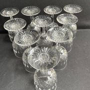 10 Verres à porto Baccarat taille 5475