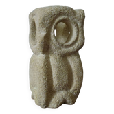 Owl Lamp Owl Albert Tormos Stone Sculpture Vintage 60s