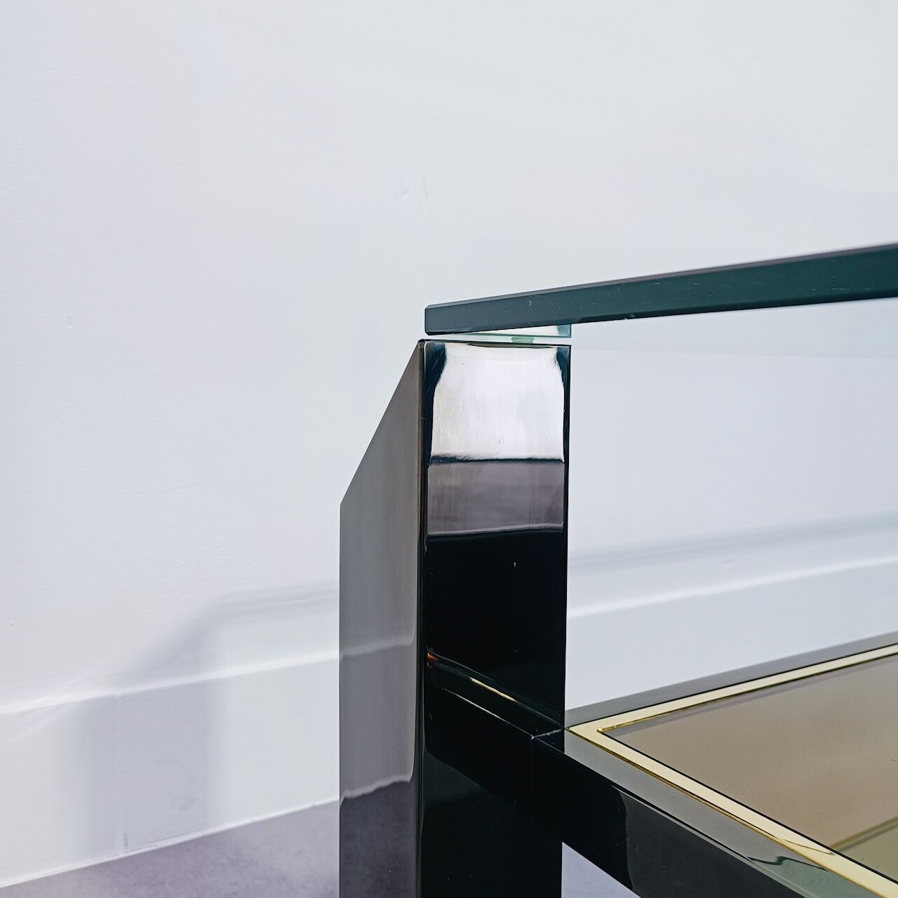 Belgo chrom black coffee table