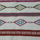 Tapis kilim rug berbère tribale bohème avec motif géométrique en laine