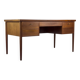 Danish Teak Desk with Drawers, 1960s