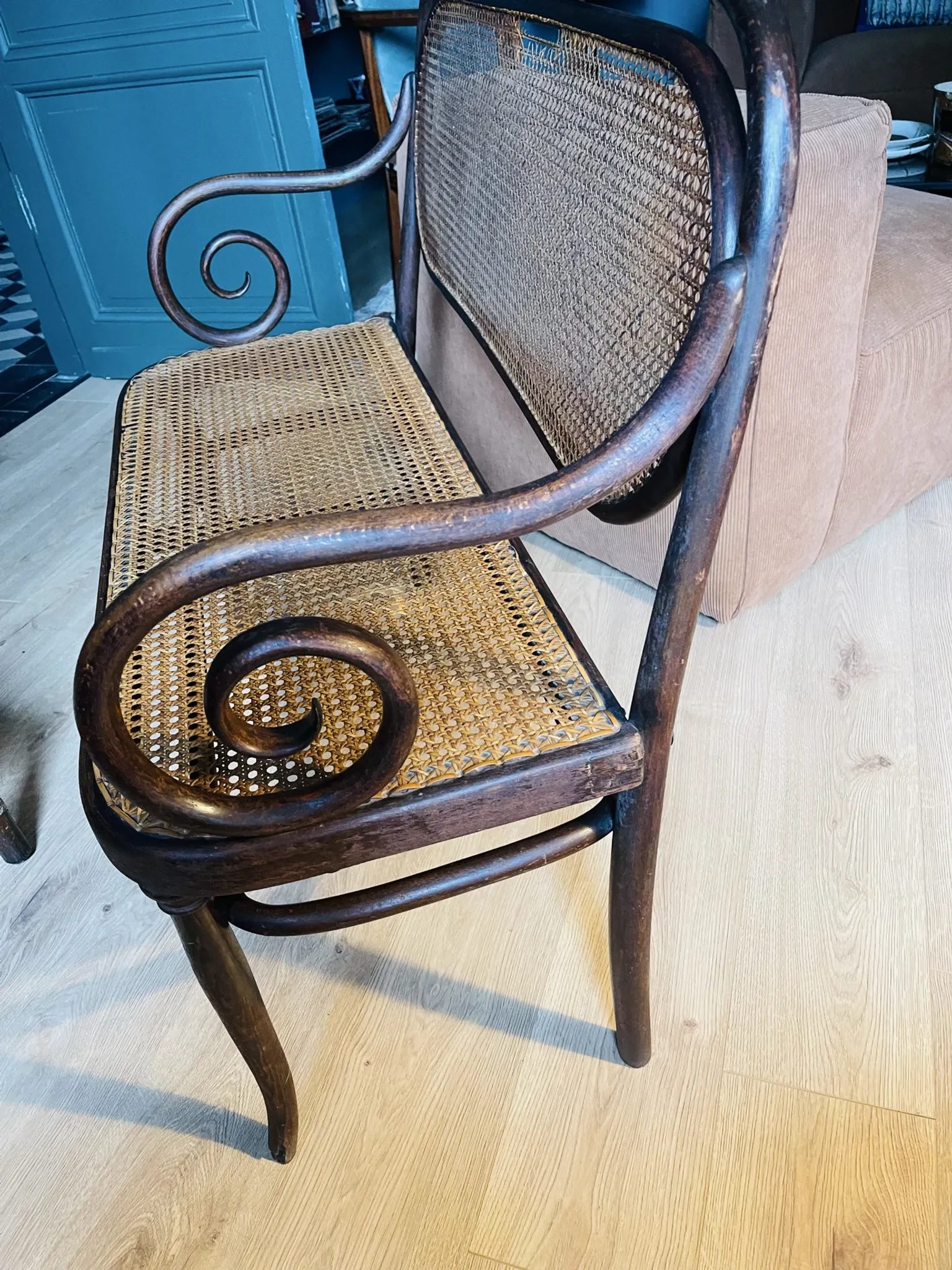 Thonet bench from the early 20th century