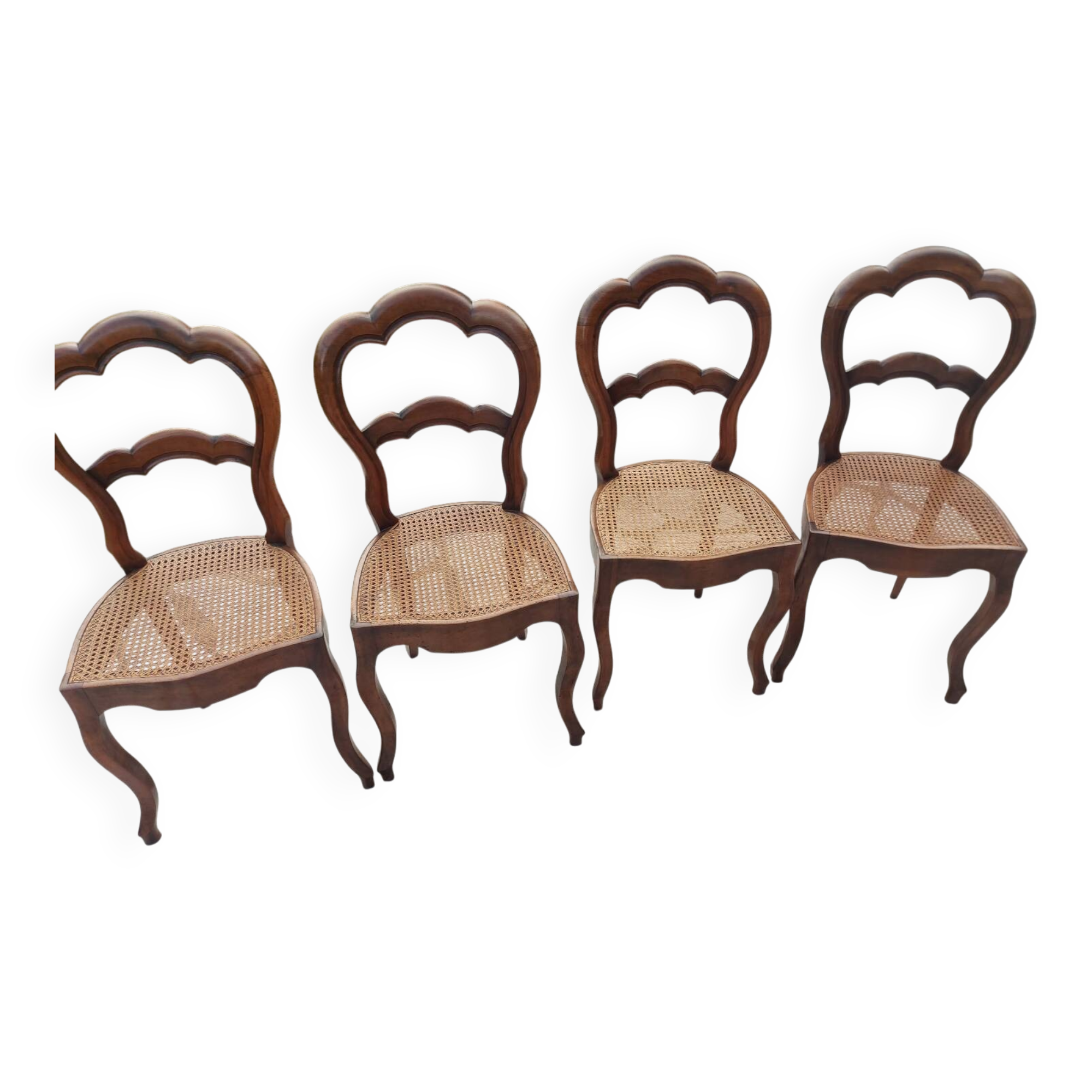 Antique Louis Philippe style chairs