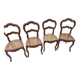 Antique Louis Philippe style chairs