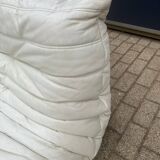 100% authentic Ligne Roset Togo 1-seater light beige leather '87