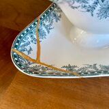 Ancienne saucière réparée avec la technique japonaise du kintsugi