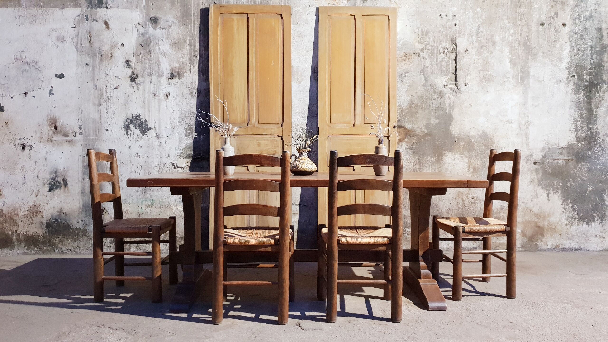 Vintage monastery table